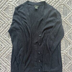 Eddie Bauer cotton cashmere cardigan
